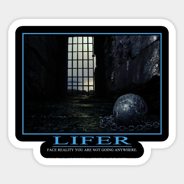 Lifer Sticker by ArtistUndone 